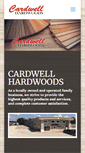Mobile Screenshot of cardwellhardwoods.com